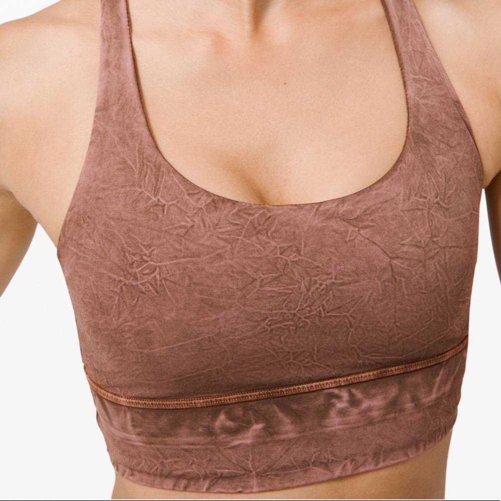 Lululemon Energy Bra LL *Nulux Wash (in green)